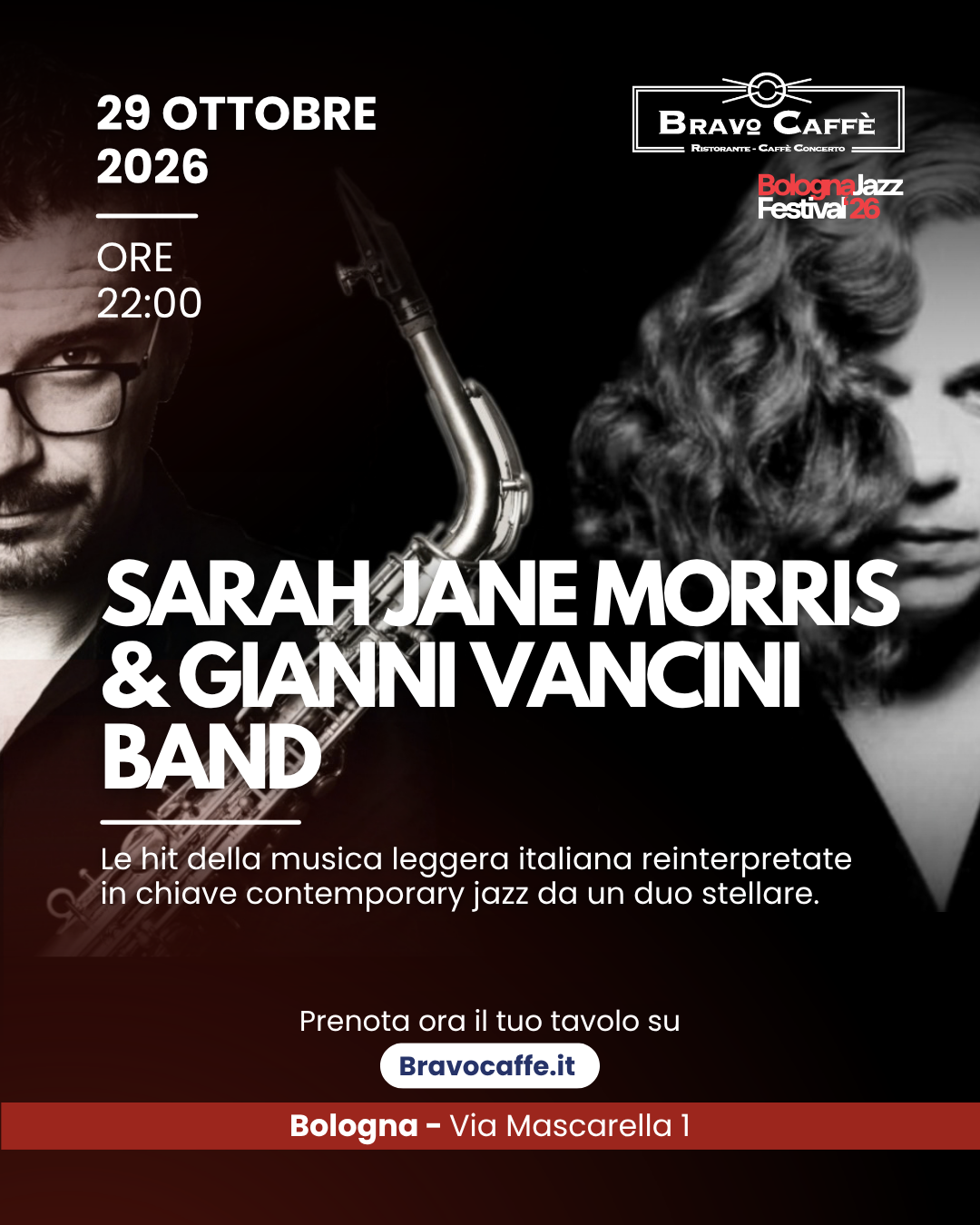 Sarah Jane Morris & Gianni Vancini Band