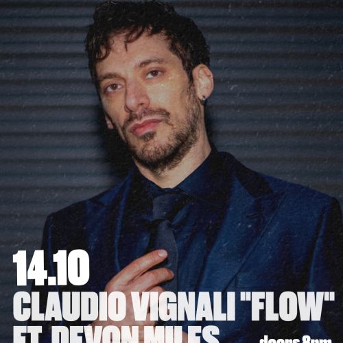 Claudio Vignali “Flow” feat. Devon Miles